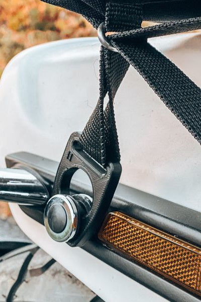 Dedykowane mocowania torby do motocykla