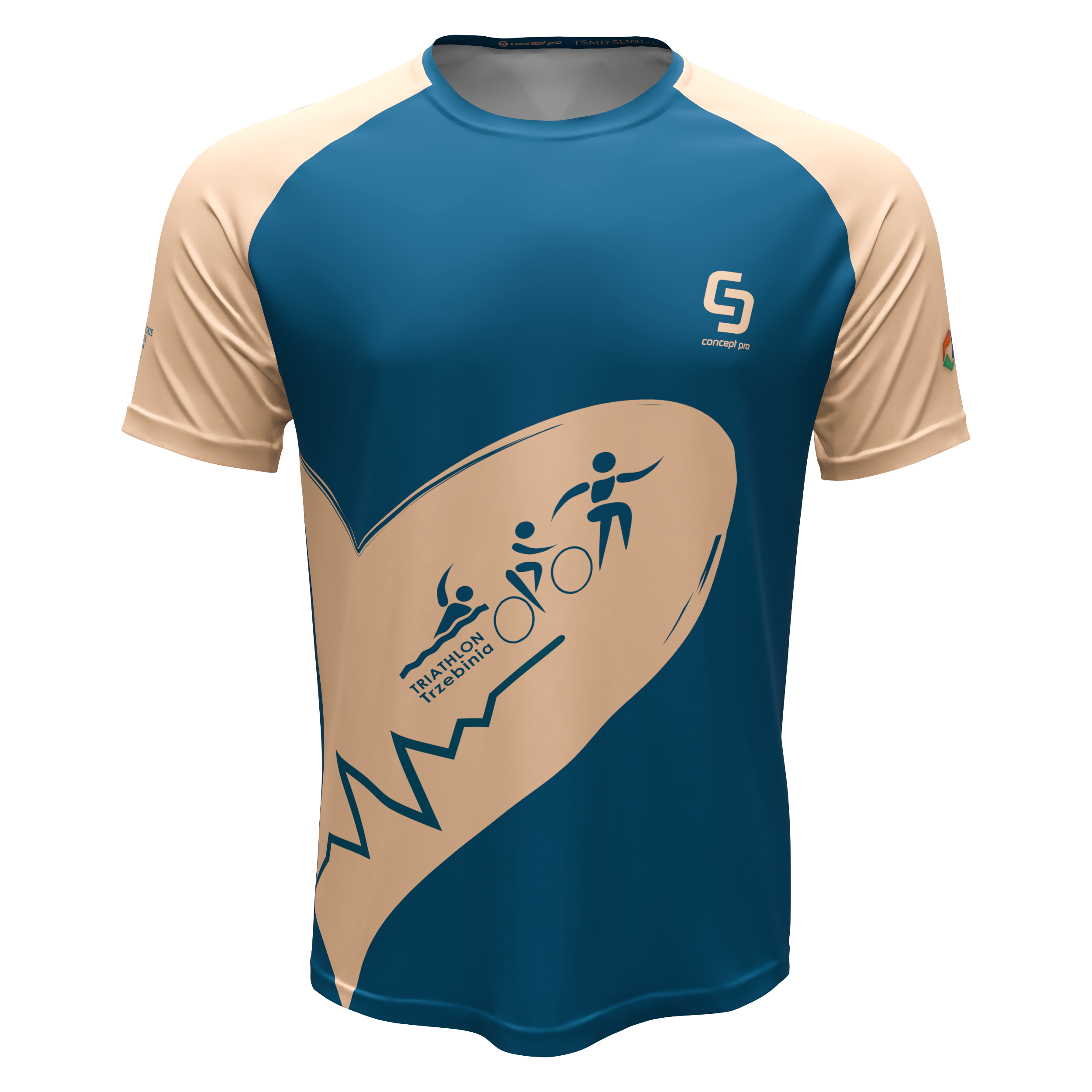 Trzebinia Triathlon - Koszulka TSMR SL100 damska