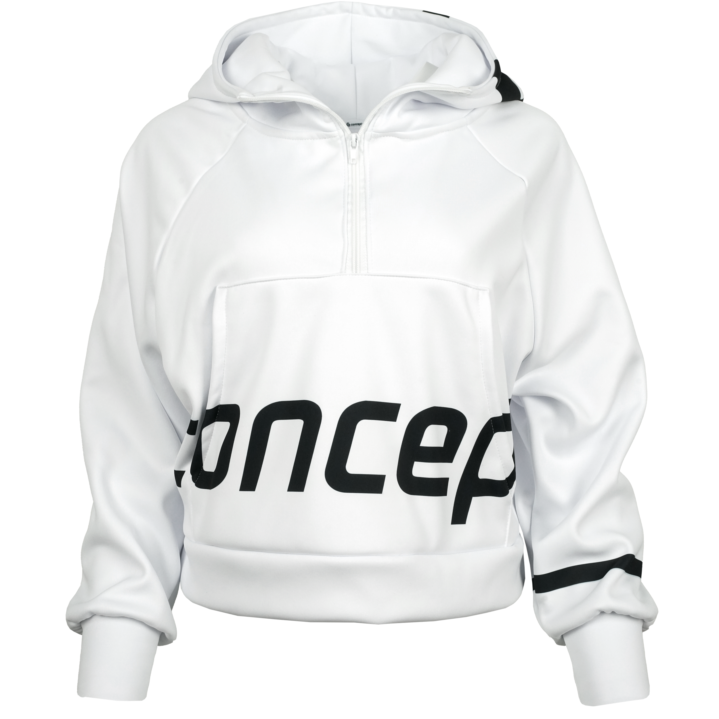 Zip Hoodie with Stand-Up Collar BLRZKV1 – Women’s