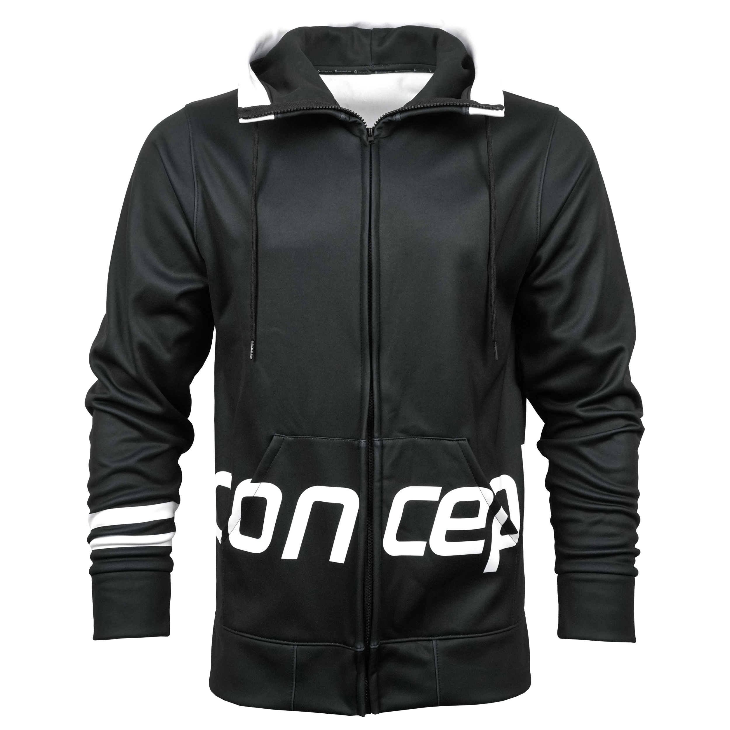 Full-Zip Hoodie with Stand-Up Collar BLZKKM – Unisex
