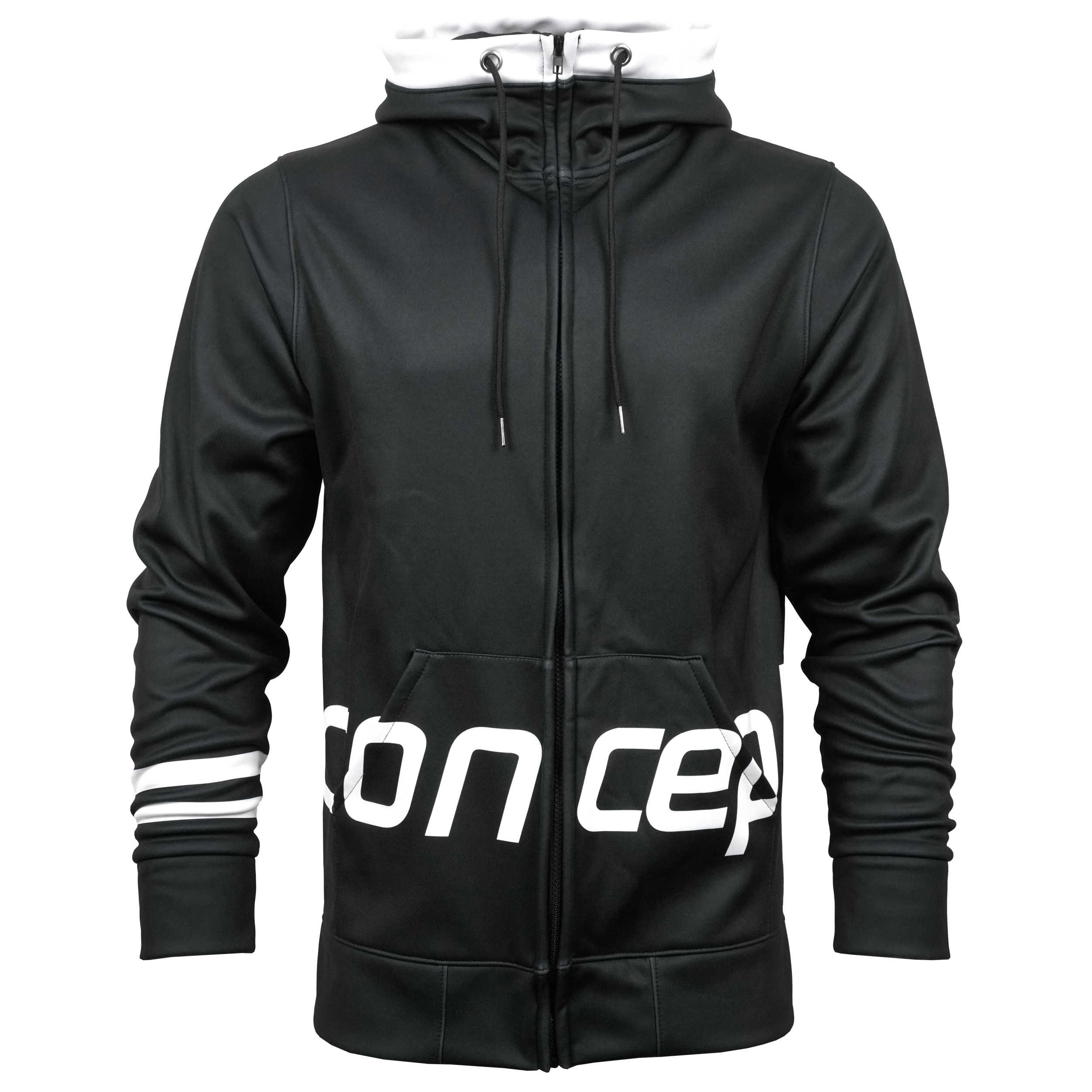 Full-Zip Hoodie with Stand-Up Collar BLZKKM – Unisex