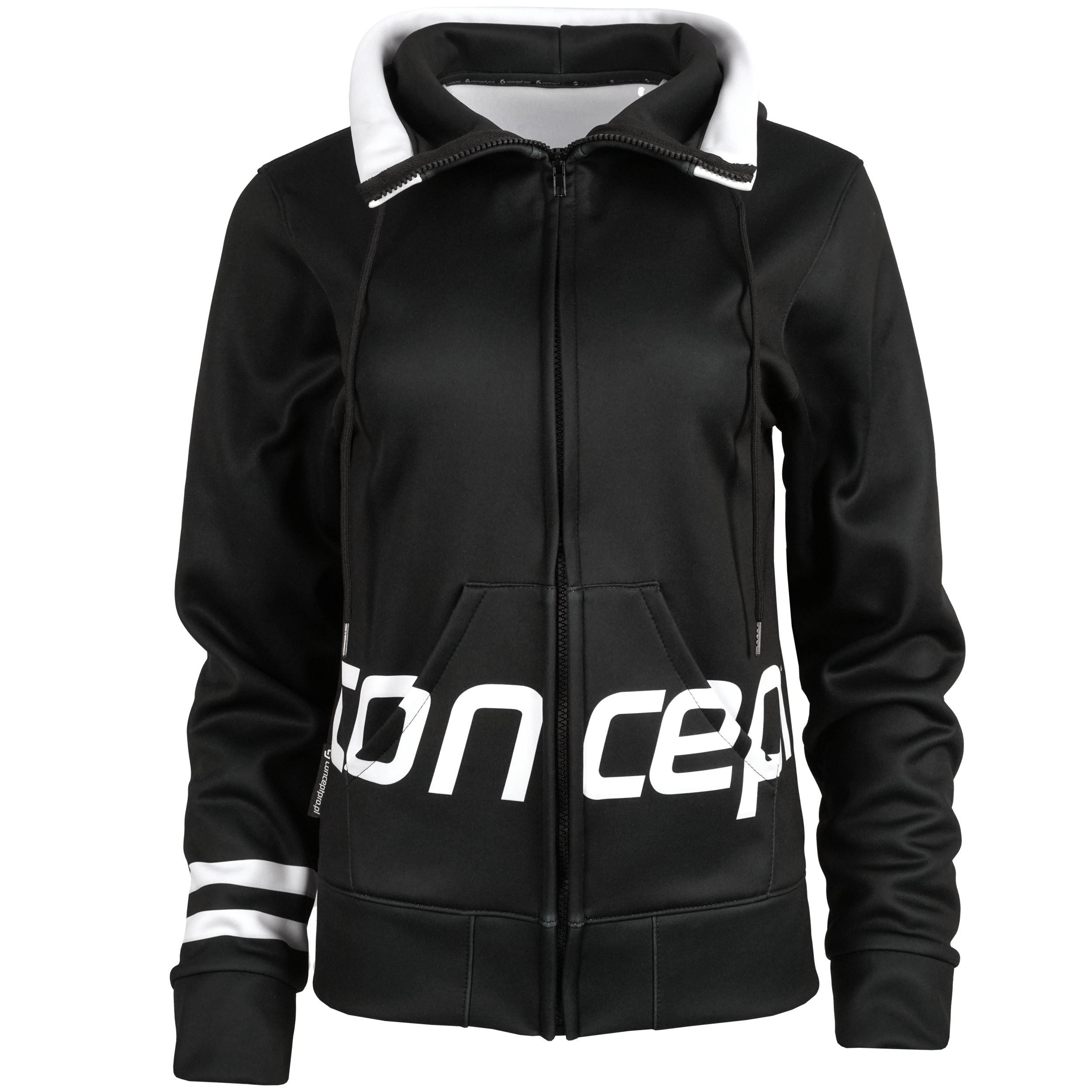 Full-Zip Hoodie with Stand-Up Collar BLZKKM – Unisex
