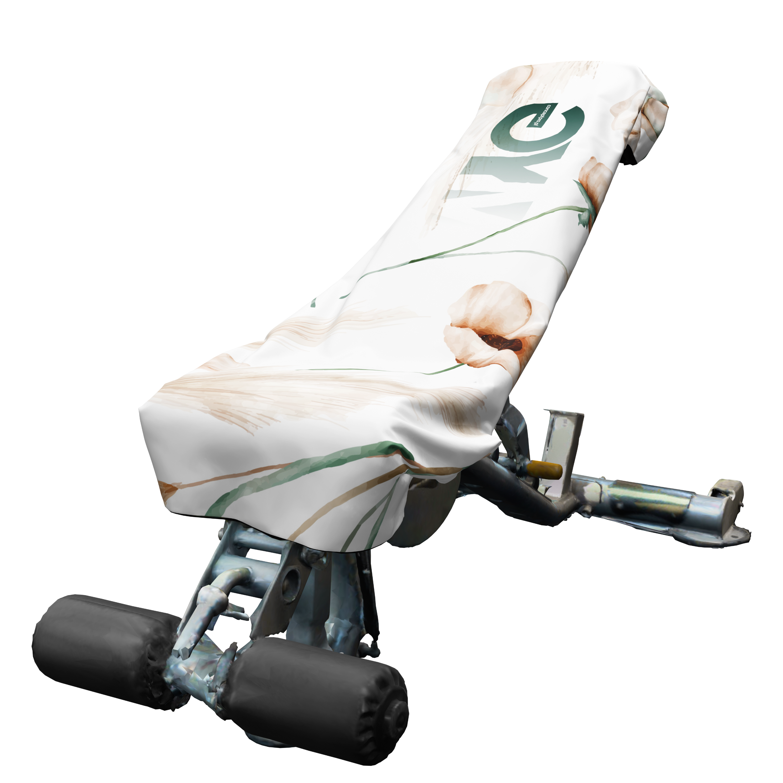 Ręcznik treningowy na ławkę z mikrofibry