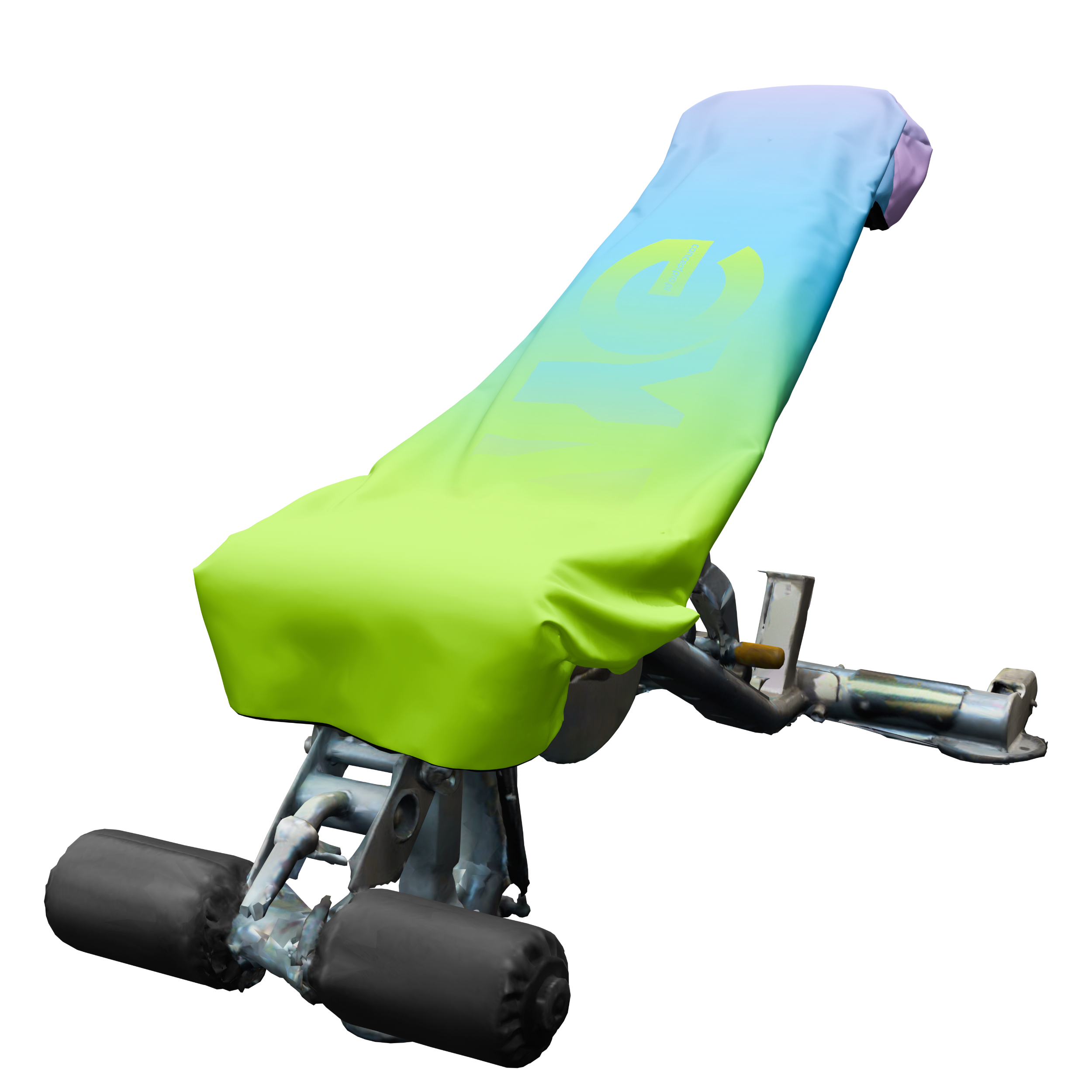 Ręcznik treningowy na ławkę z mikrofibry