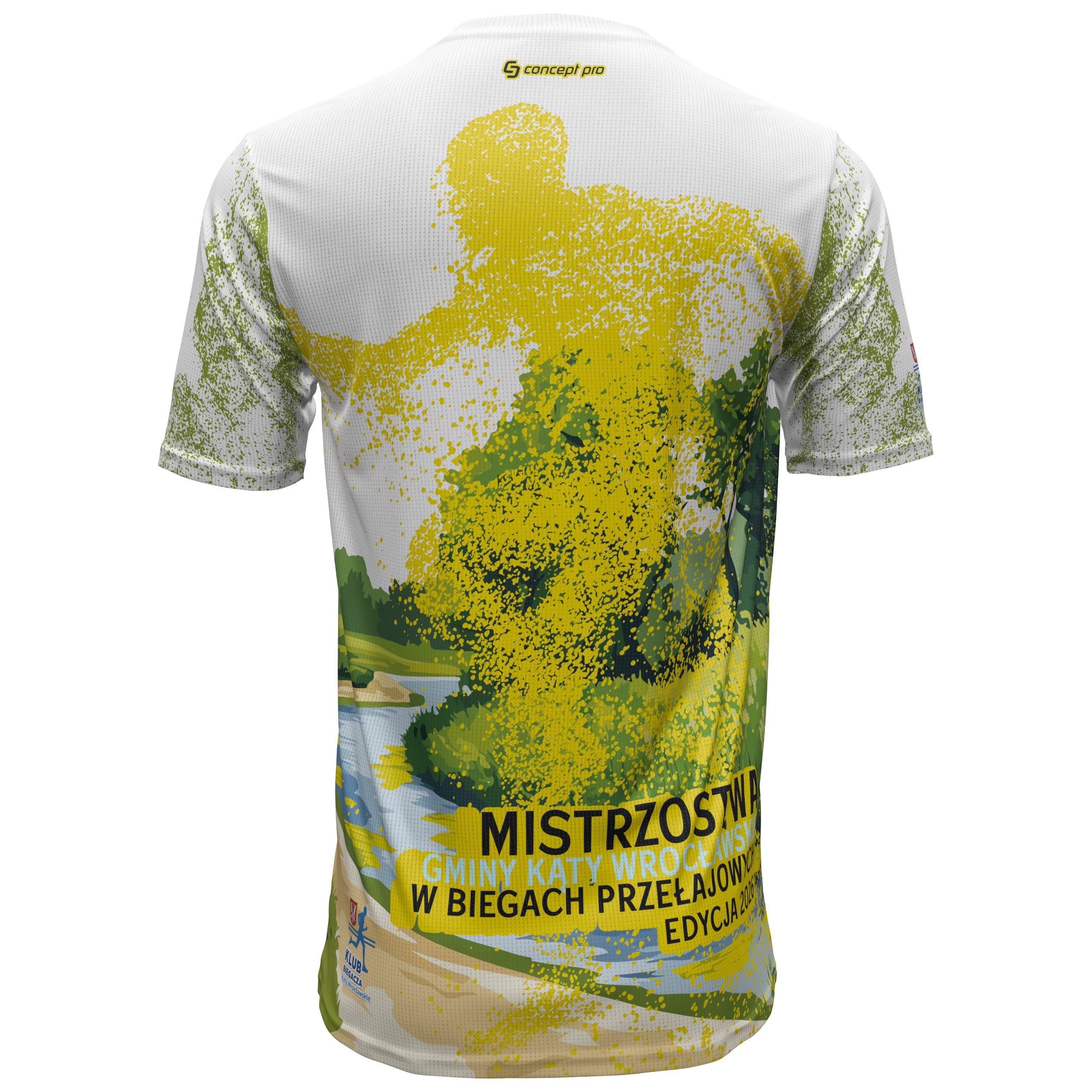 KLUB BIEGACZA Kąty Wrocławskie - Koszulka TSMA VF100
