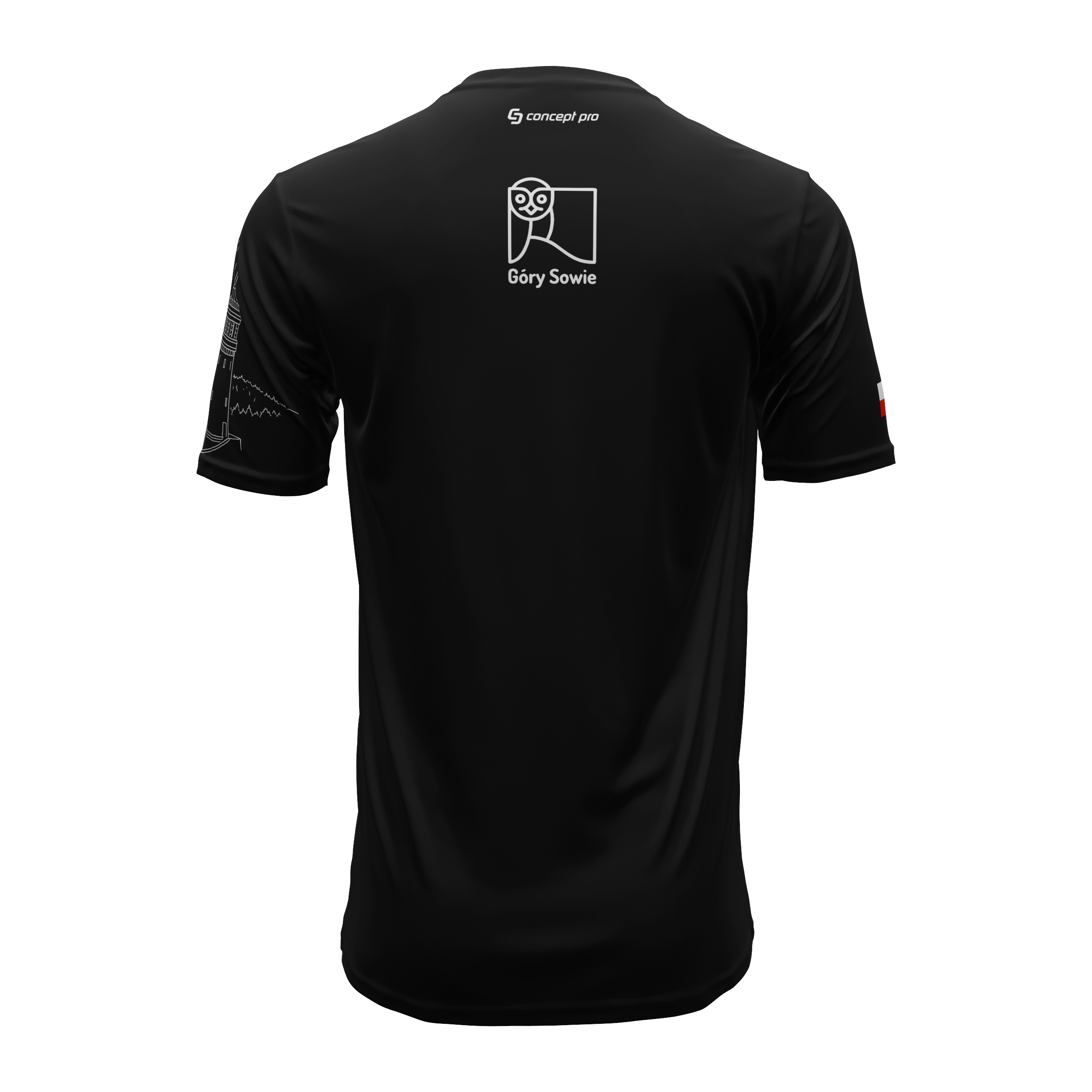 Black T-shirt - Stowarzyszenie Turystyczne Gmin Gór Sowich