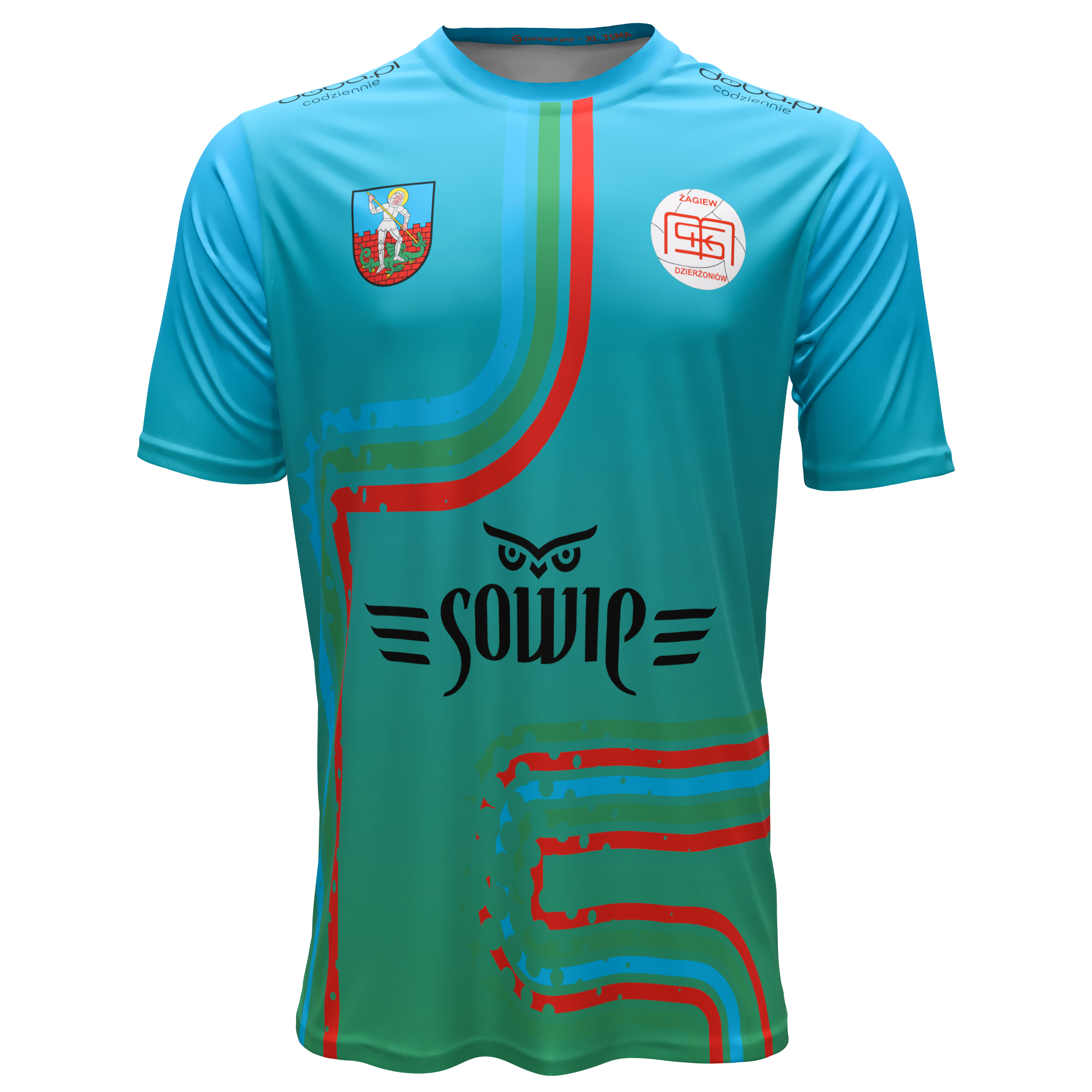 Żagiew Dzierżoniów - Koszulka TSMA SL100