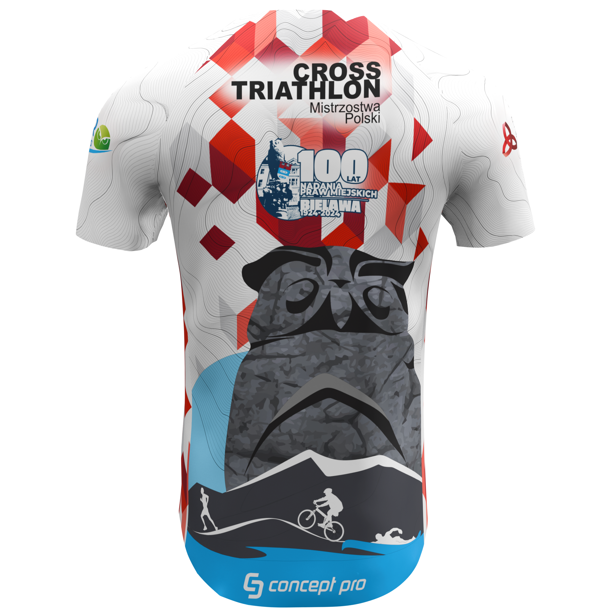 TSMR SL100 Damen-T-Shirt - Bielawa Cross Triathlon