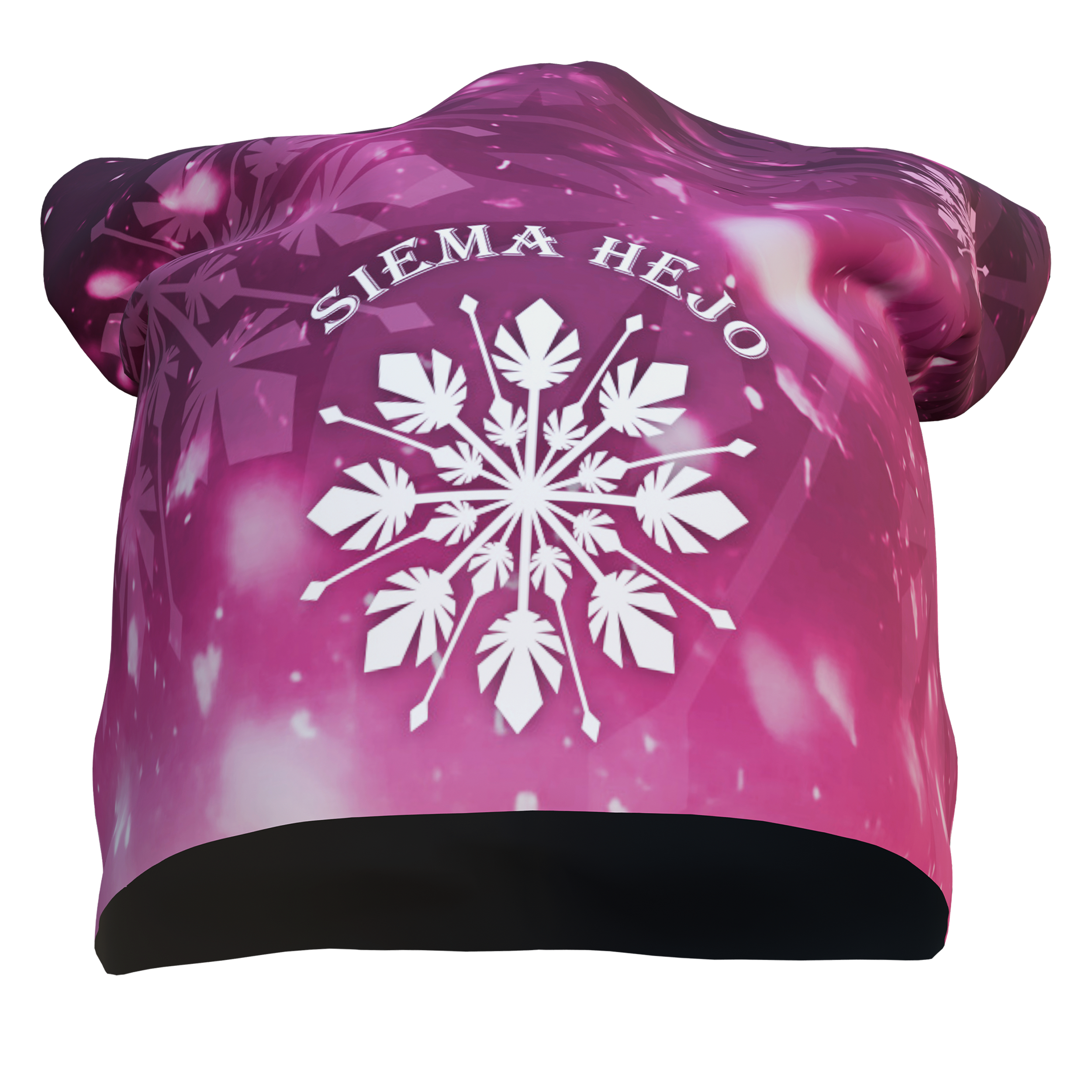 Wariacki Mors - Winter hat pink
