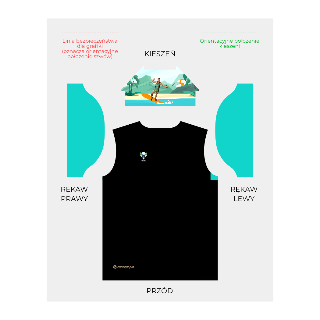 Poncho personalizowane