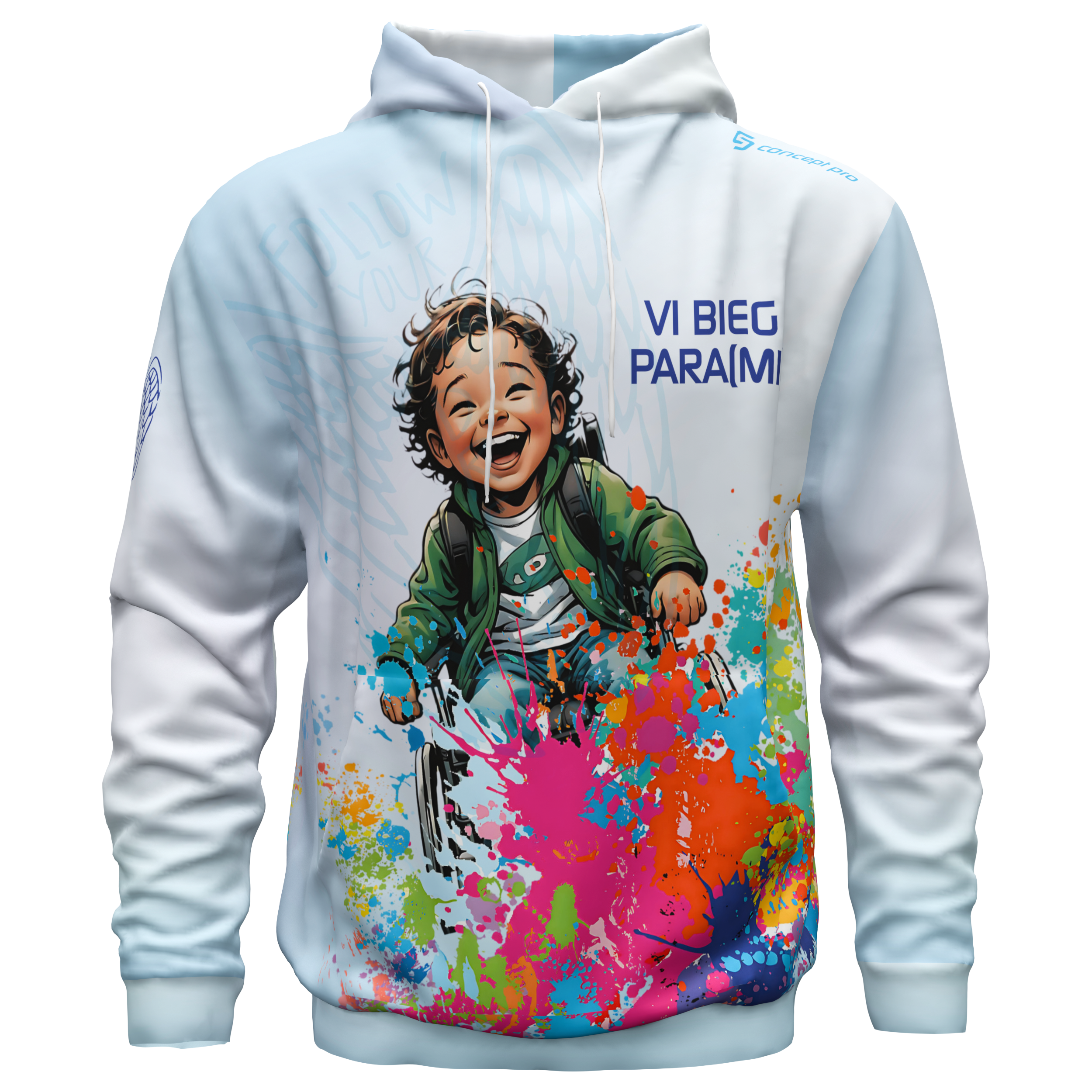 Follow your dreams - VI Bieg Para(mi) - Hoodie BLKK FDRE280