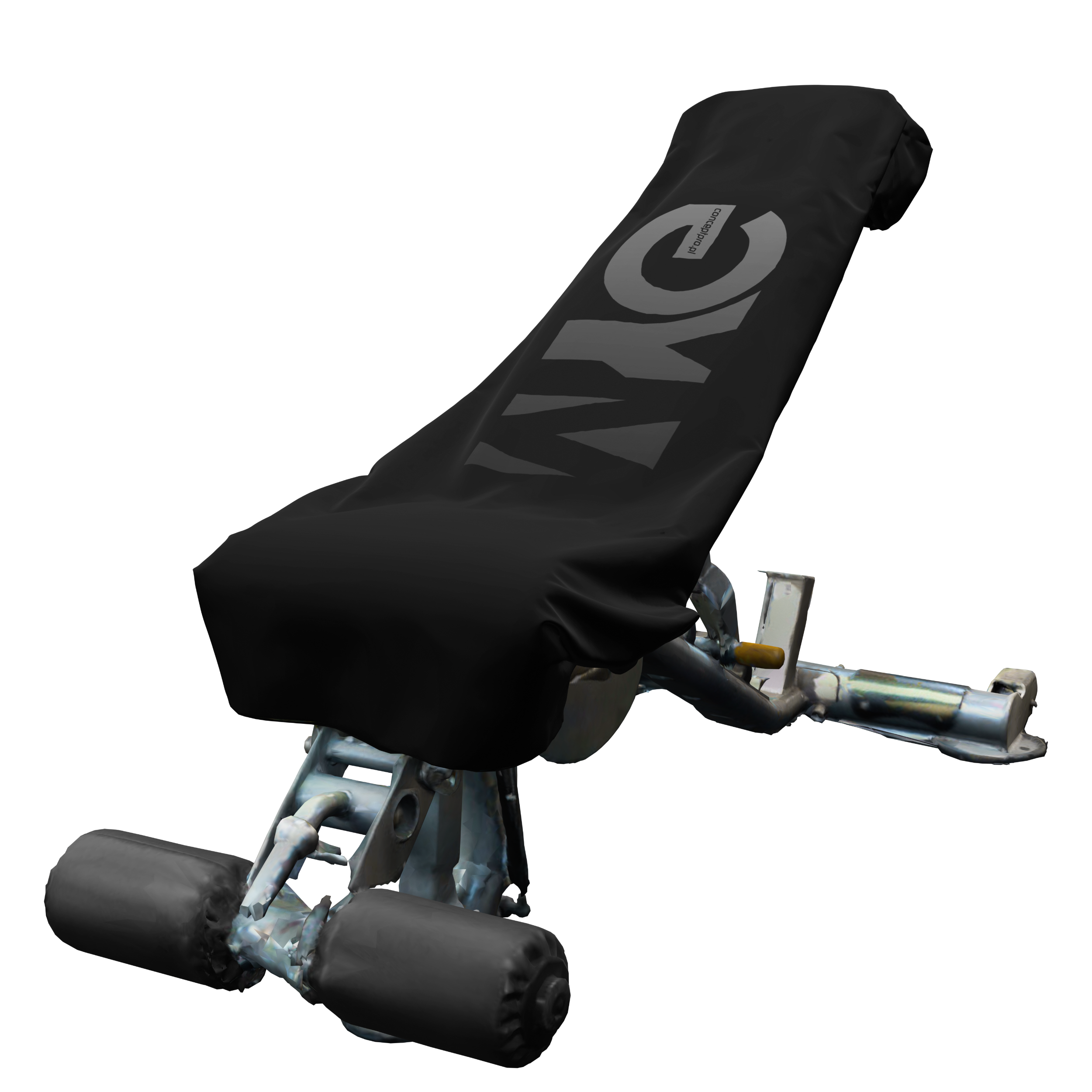 Ręcznik treningowy na ławkę z mikrofibry