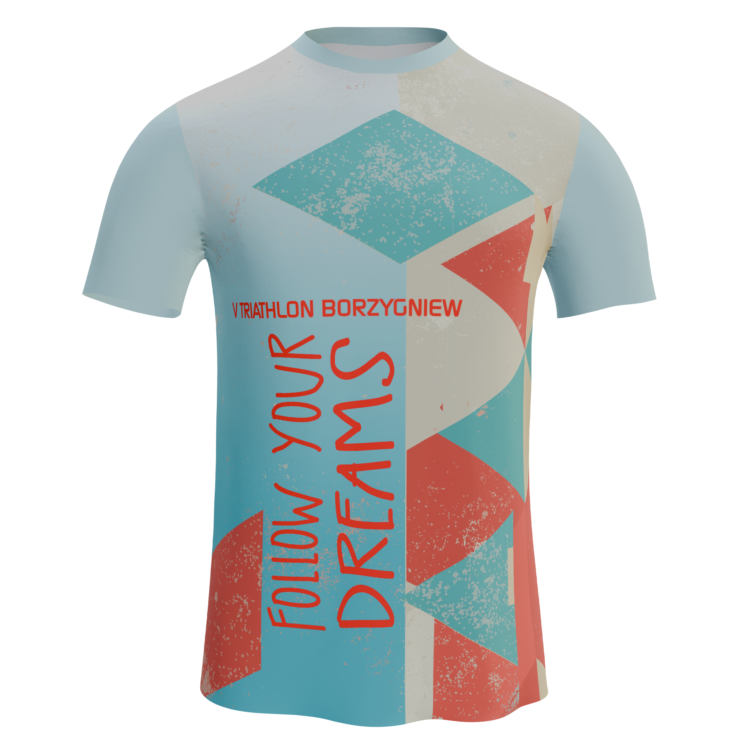 Follow your dreams - V TRIATHLON BORZYGNIEW - T-shirt TSMA SL100