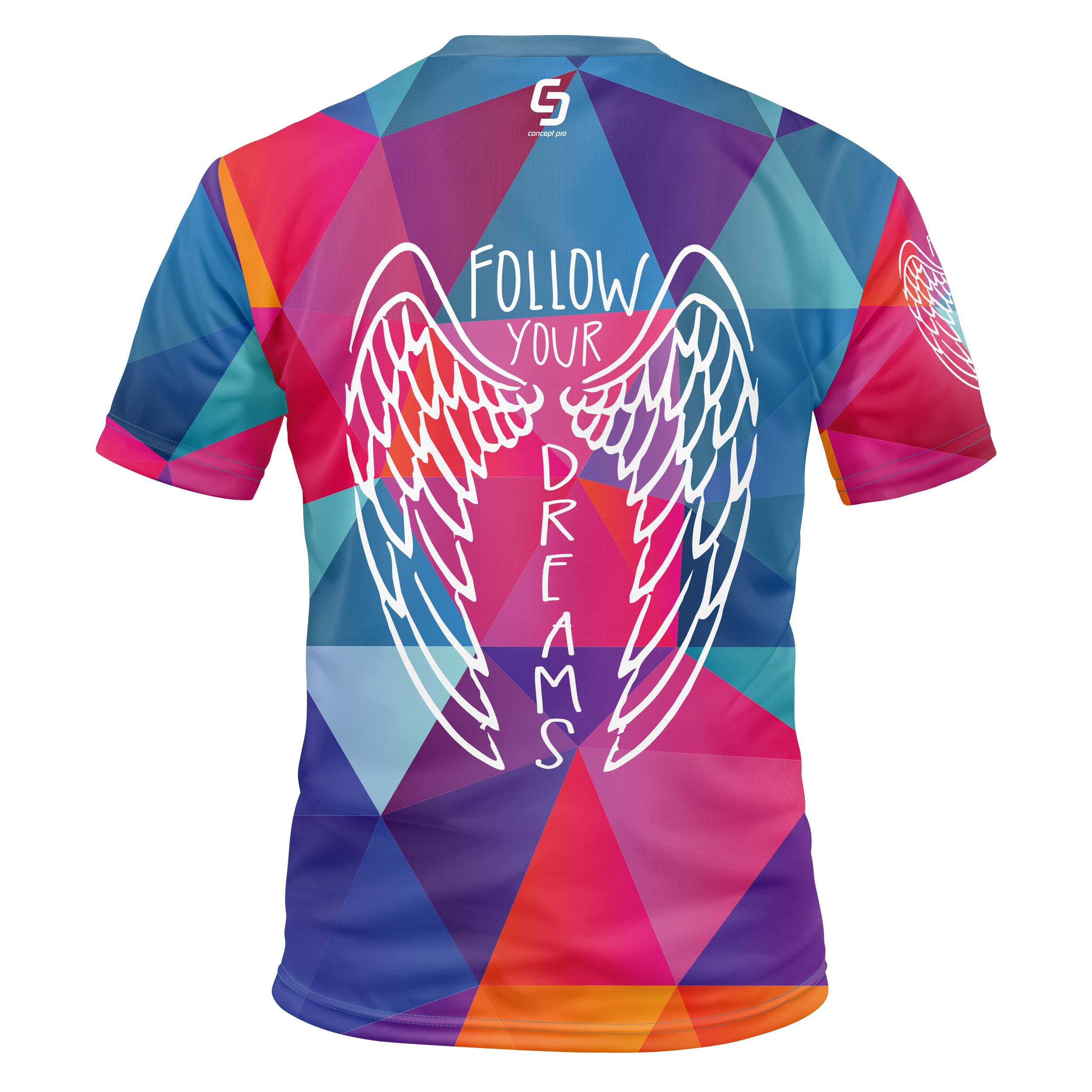 Follow your dreams - V Run Para(mi) - T-shirt TSMA SL100